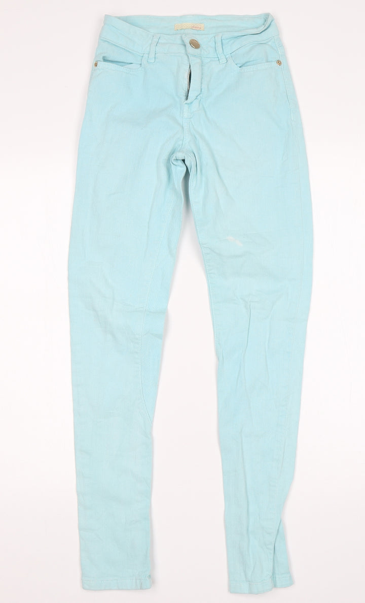 Dress Womens Blue Skinny Jeans Size 6 L30 in