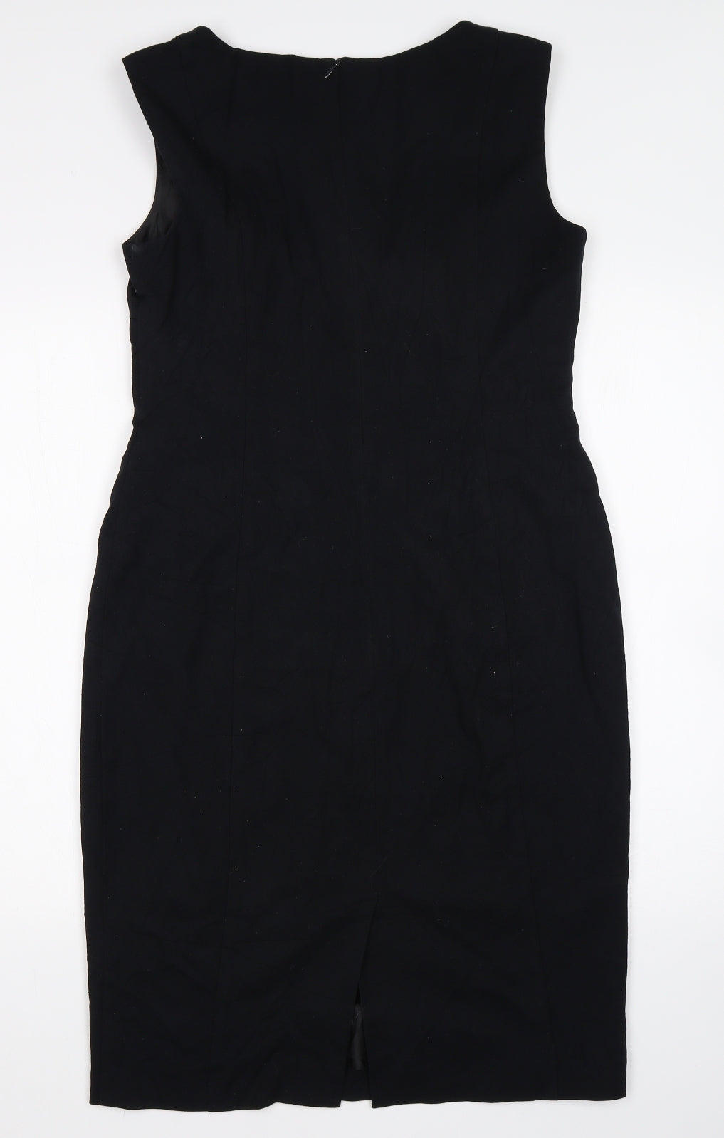 M&S Womens Black   Pencil Dress  Size 12