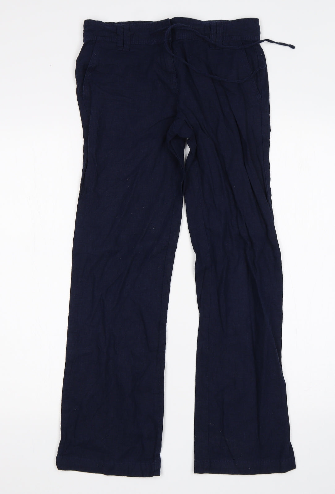 NEXT Womens Blue   Trousers  Size 6 L28 in
