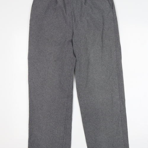 BM Womens Grey   Trousers  Size 12 L27 in