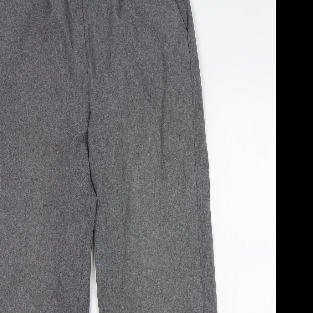 BM Womens Grey   Trousers  Size 12 L27 in