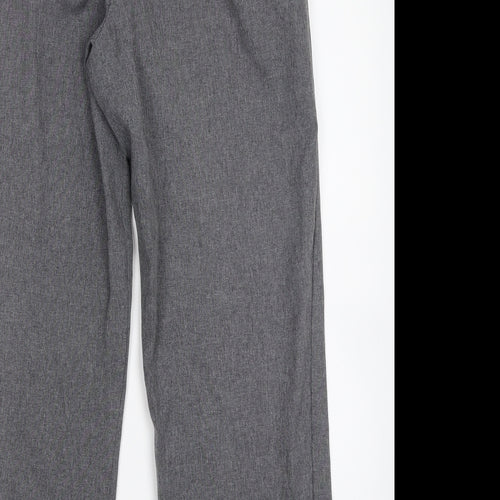 BM Womens Grey   Trousers  Size 12 L27 in
