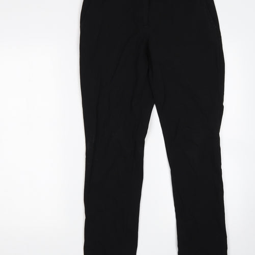 H&M Womens Black   Trousers  Size 8 L29 in