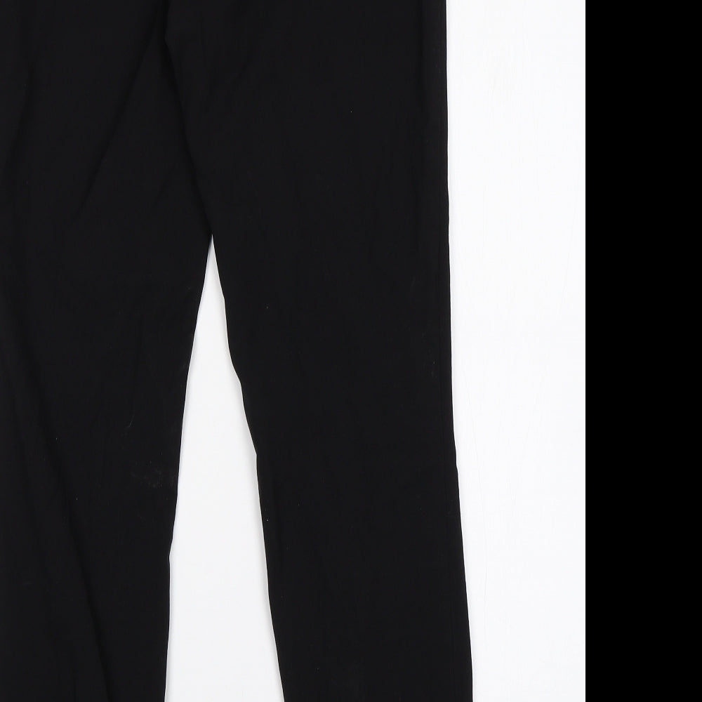 H&M Womens Black   Trousers  Size 8 L29 in