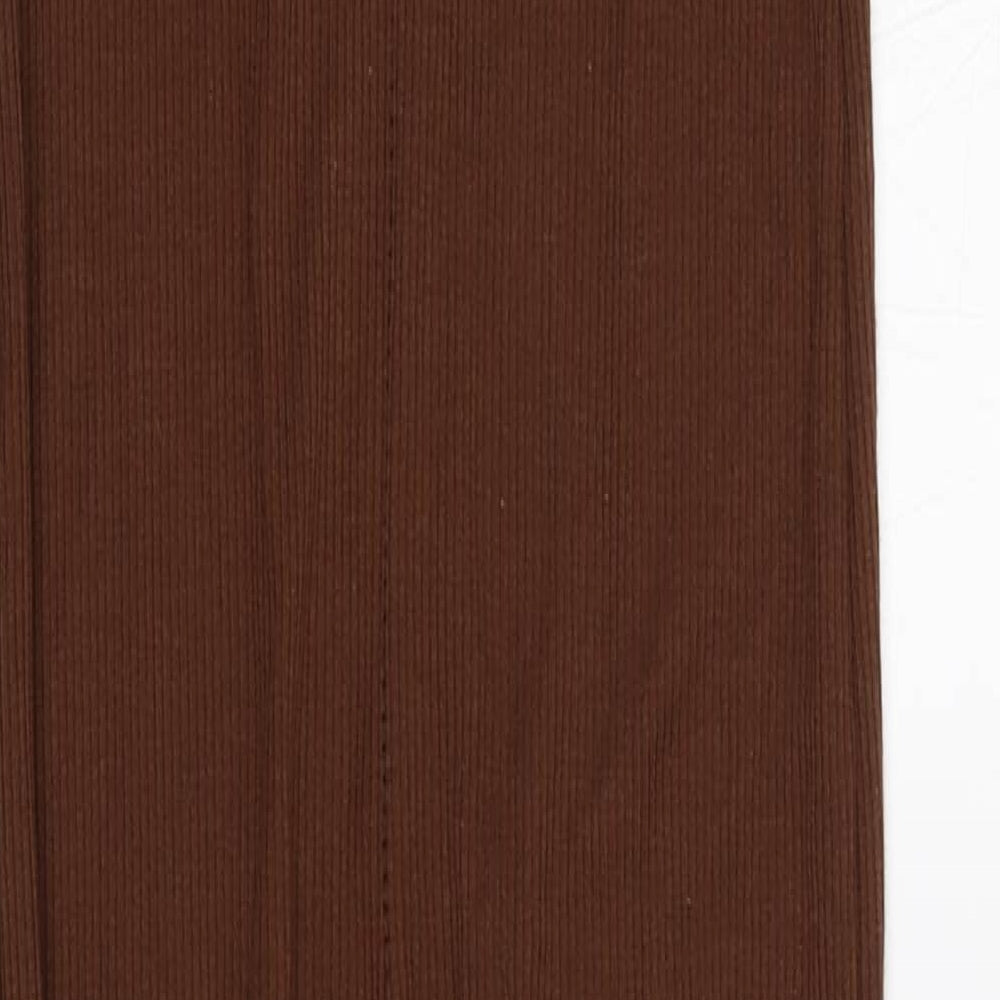 I SAW IT FIRST Womens Brown   Jumpsuit One-Piece Size 6