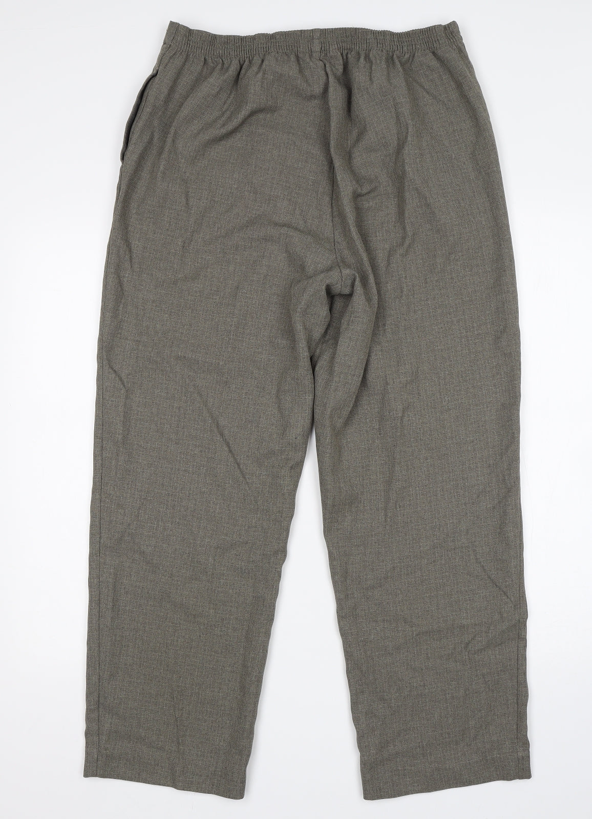 BM Womens Green   Trousers  Size 14 L27 in