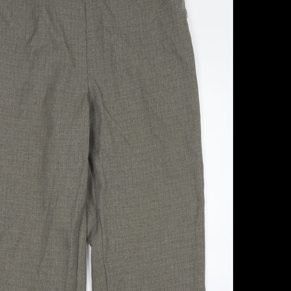 BM Womens Green   Trousers  Size 14 L27 in