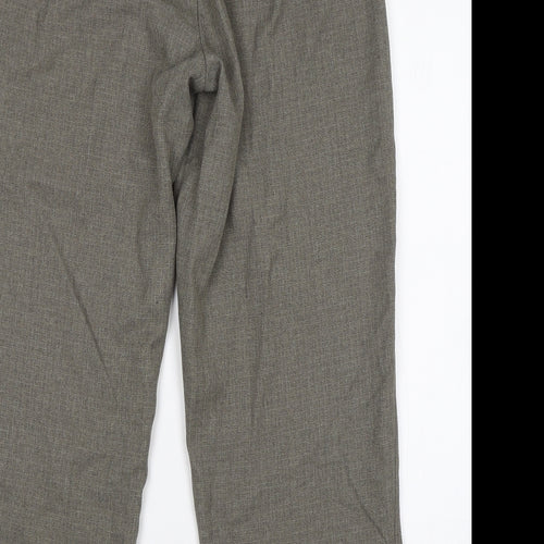 BM Womens Green   Trousers  Size 14 L27 in