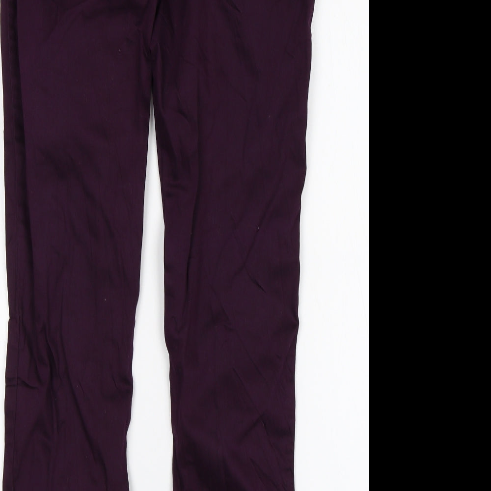 M&S Womens Purple   Jegging Jeans Size 14 L27 in