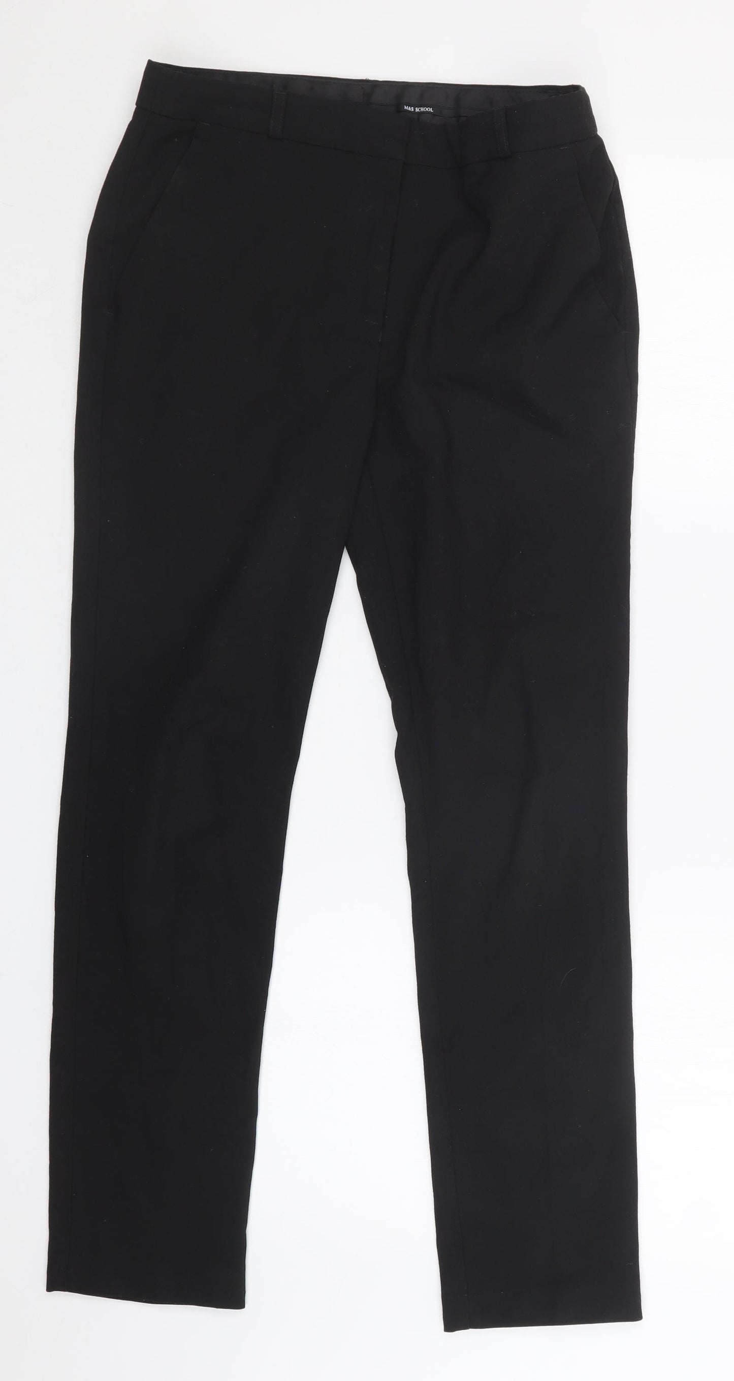 M&S Girls Black   Dress Pants Trousers Size 12-13 Years