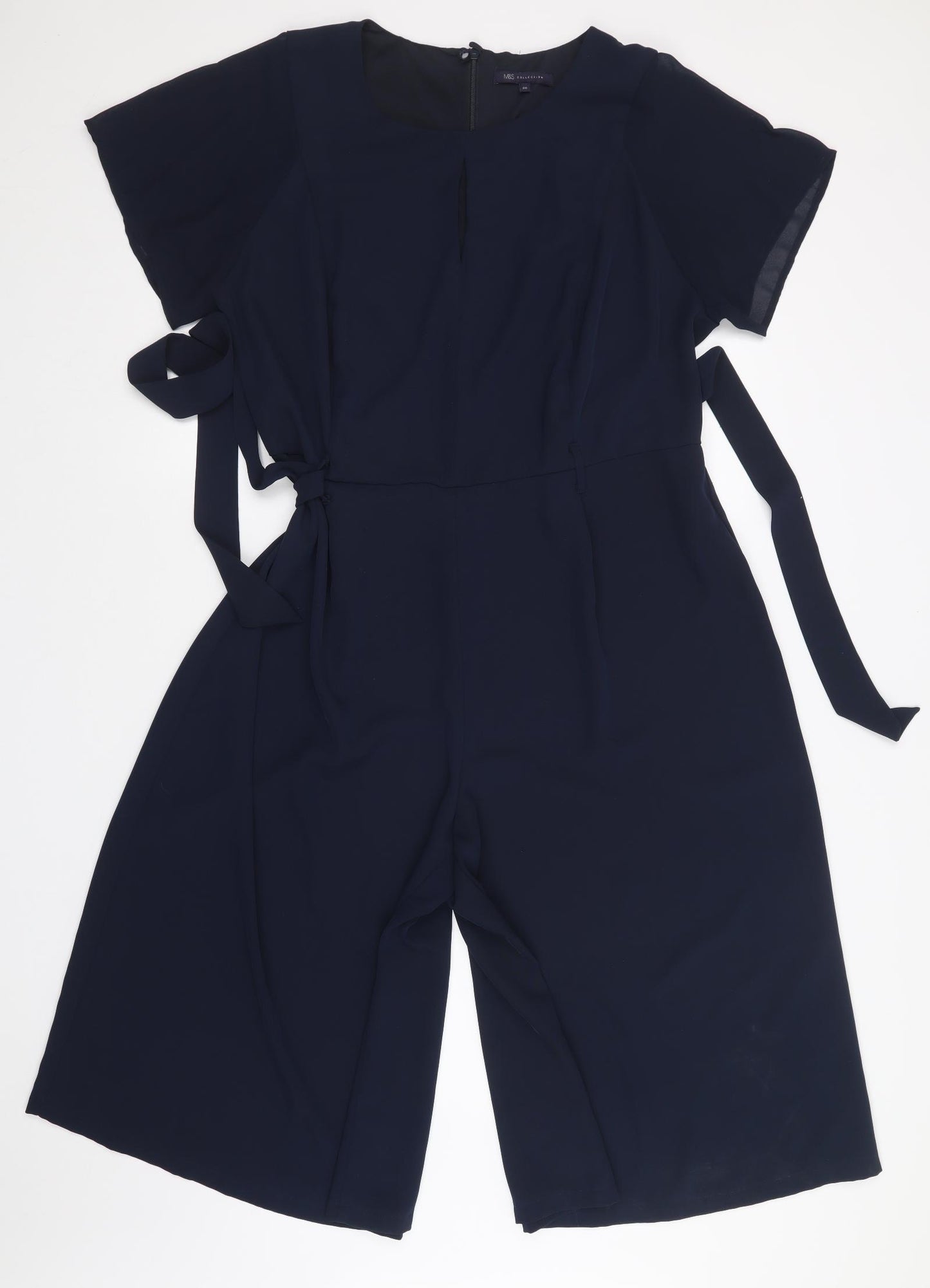 M&S Womens Blue   Jumpsuit One-Piece Size 20