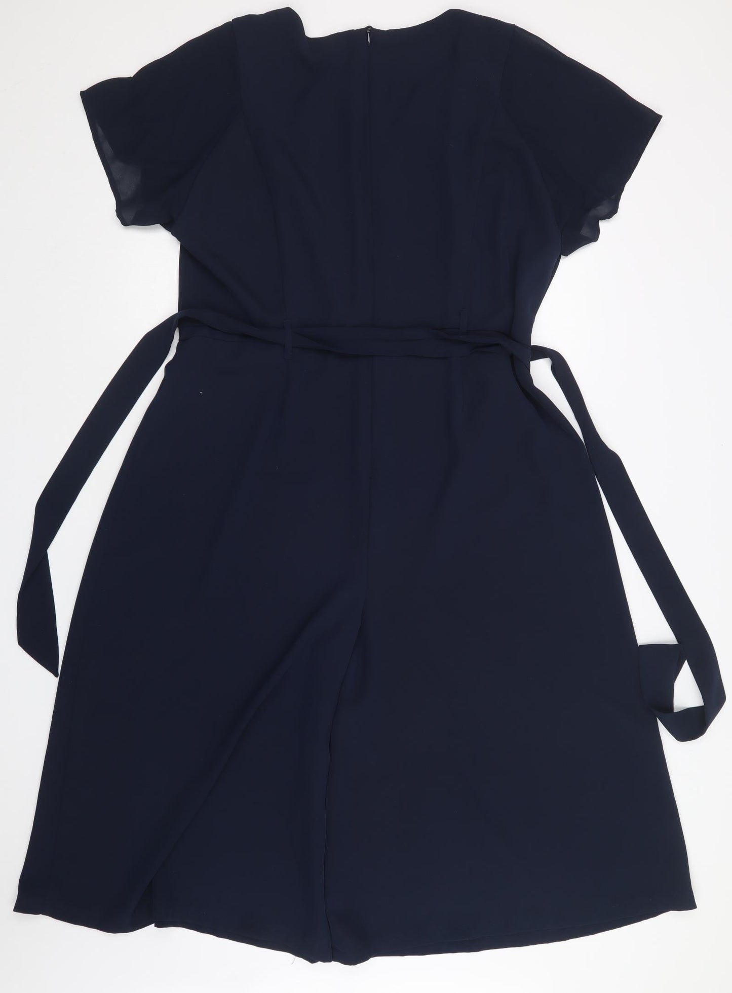 M&S Womens Blue   Jumpsuit One-Piece Size 20
