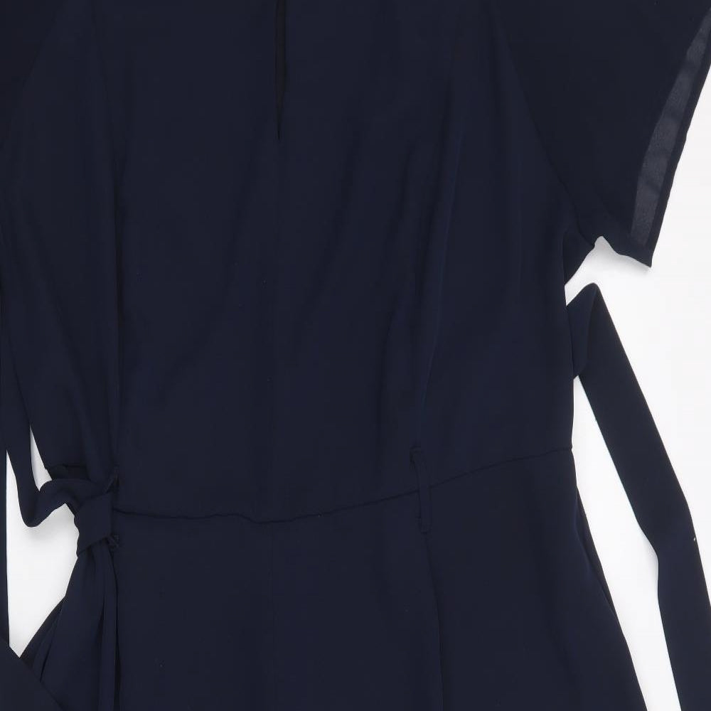 M&S Womens Blue   Jumpsuit One-Piece Size 20
