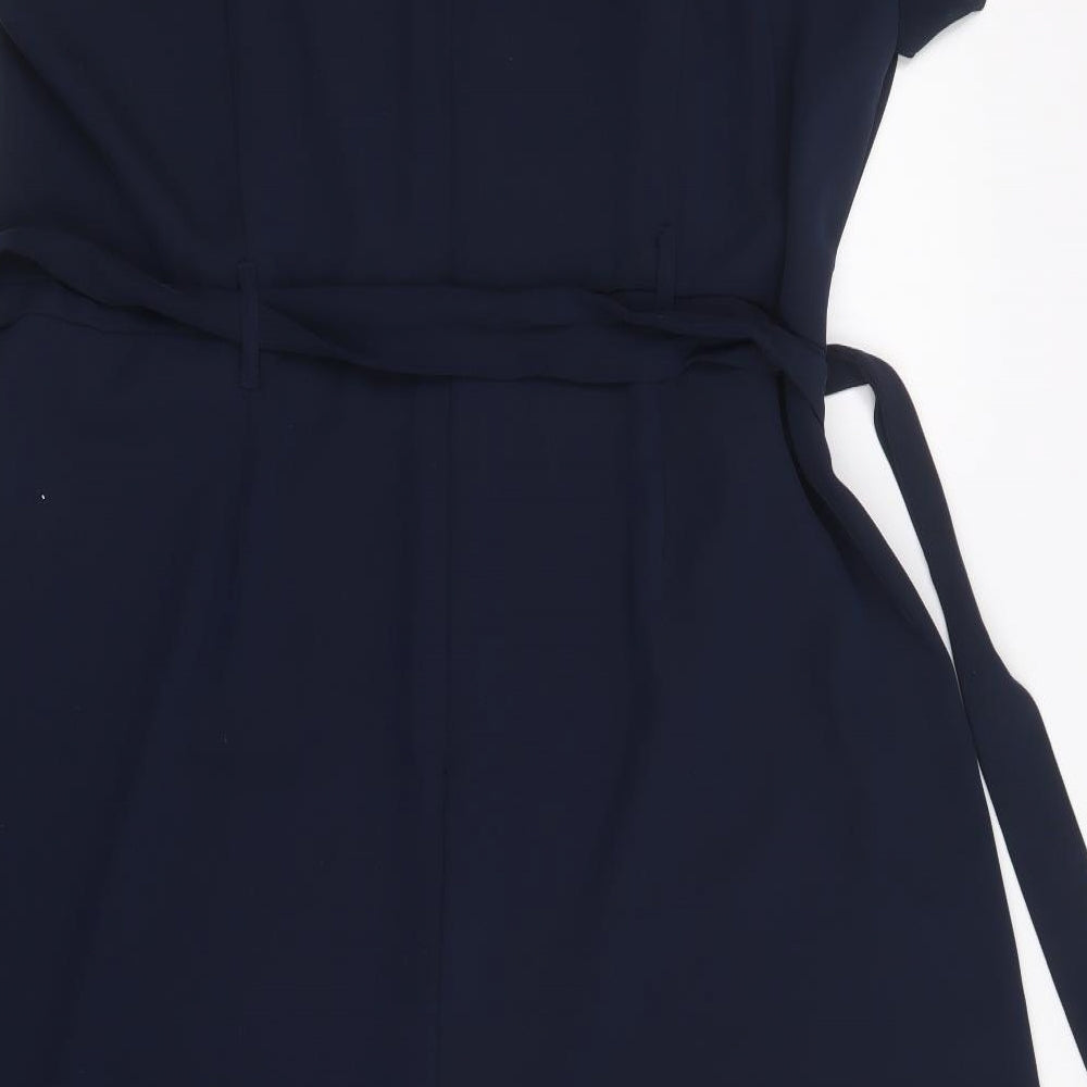 M&S Womens Blue   Jumpsuit One-Piece Size 20