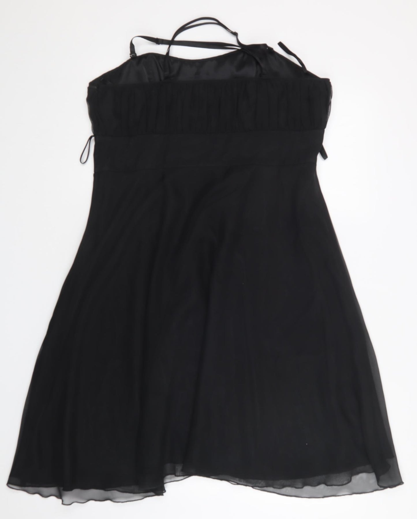 TODAYSWOMAN Womens Black   A-Line  Size 18