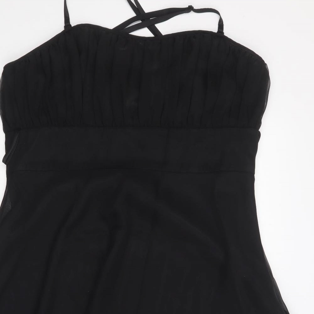 TODAYSWOMAN Womens Black   A-Line  Size 18