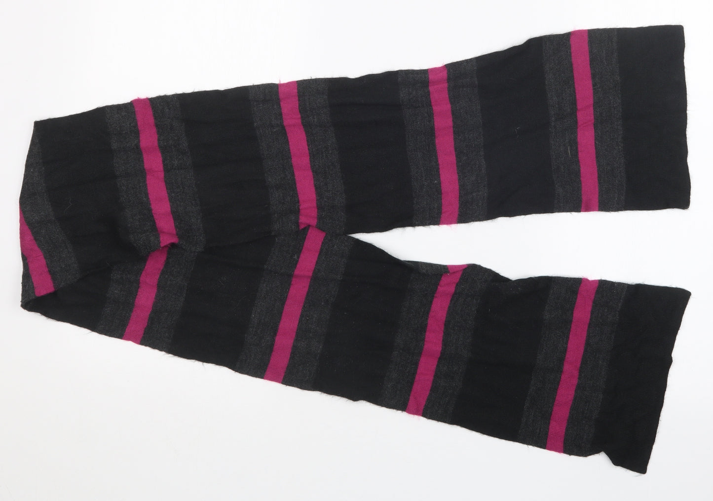 THE RACK LONDON Unisex Multicoloured Striped   Scarf