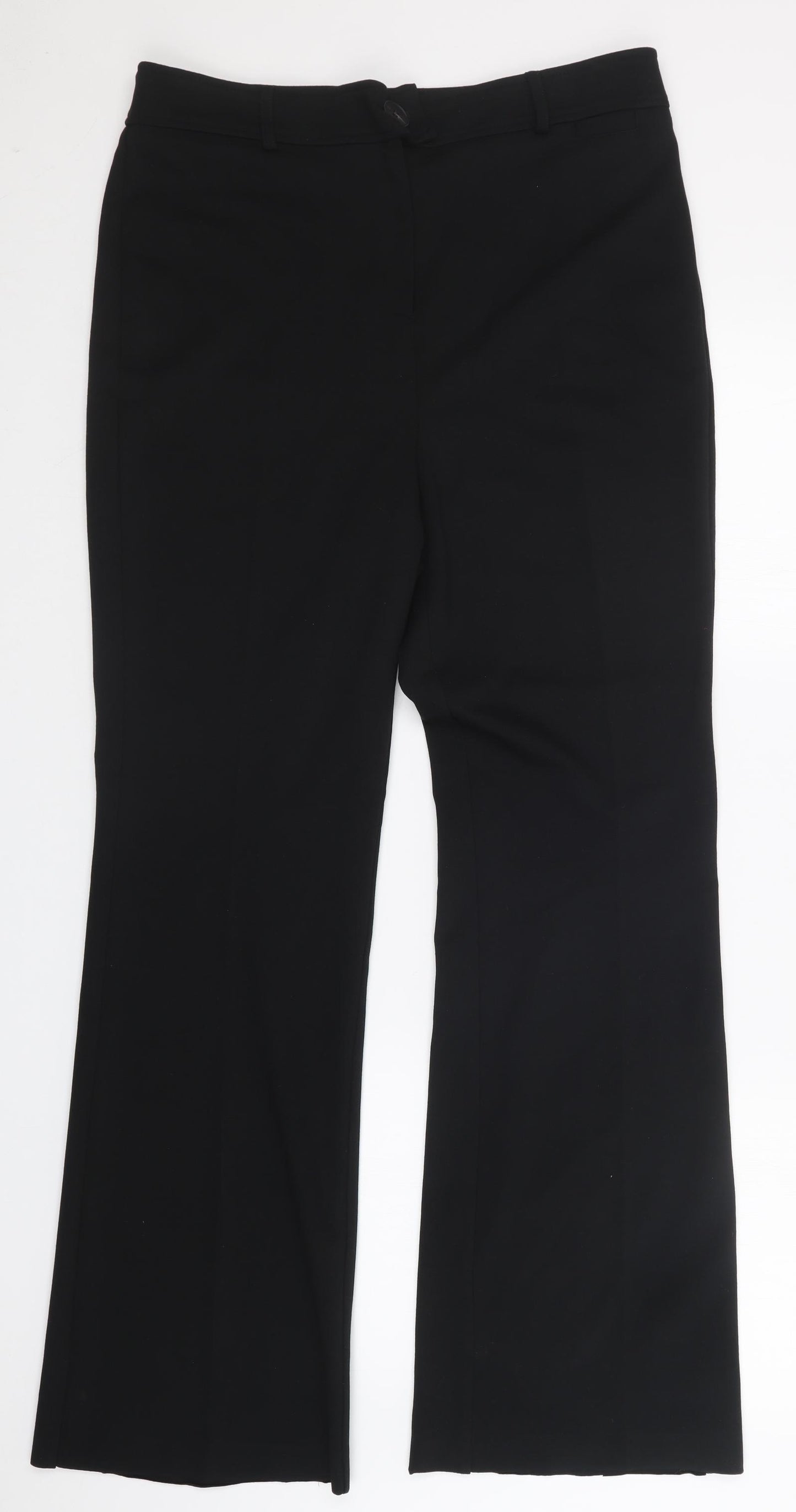 Very Womens Black   Dress Pants Trousers Size 16 L30 in