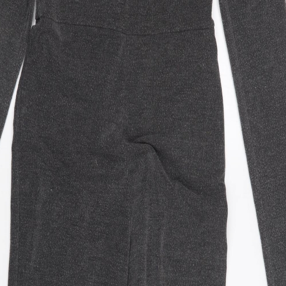 PRETTYLITTLETHING Womens Grey   Jumpsuit One-Piece Size 12