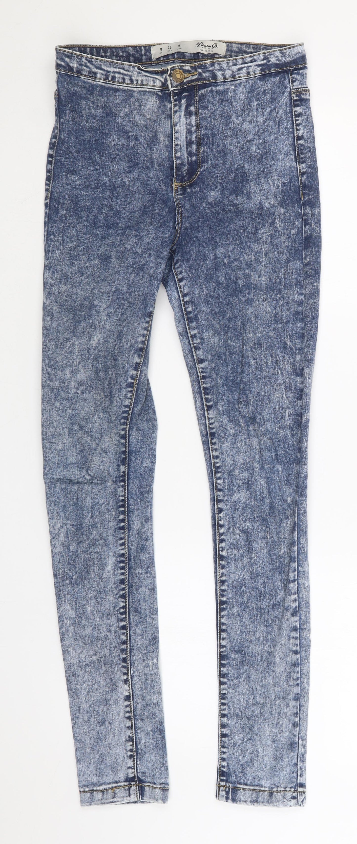 Primark Womens Blue   Skinny Jeans Size 8 L29 in
