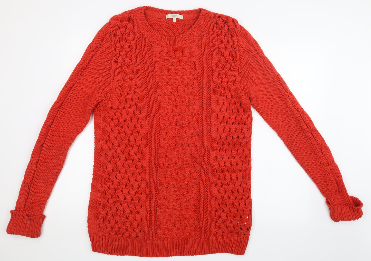 NEXT Womens Orange   Jumper Dress  Size L