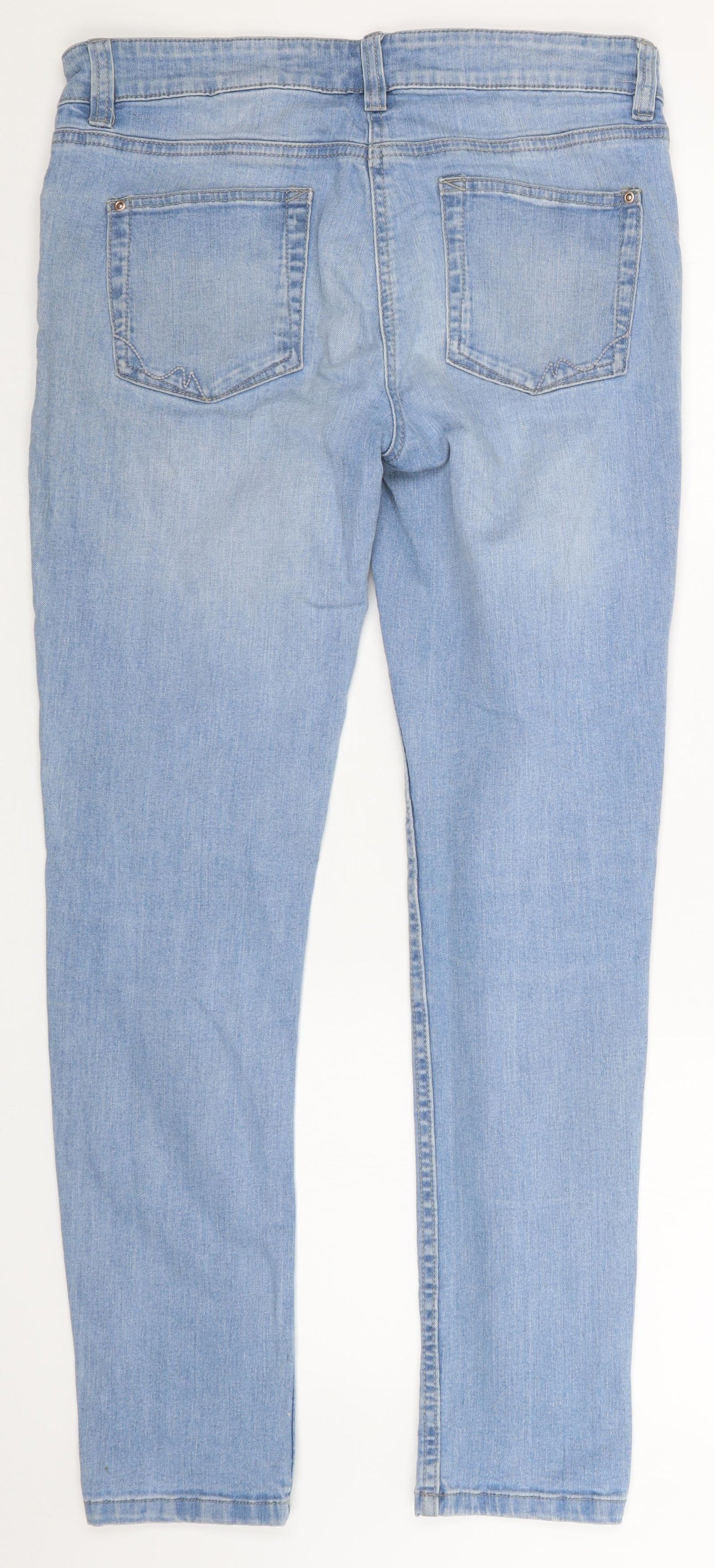 NEXT Womens Blue   Skinny Jeans Size 12 L29 in