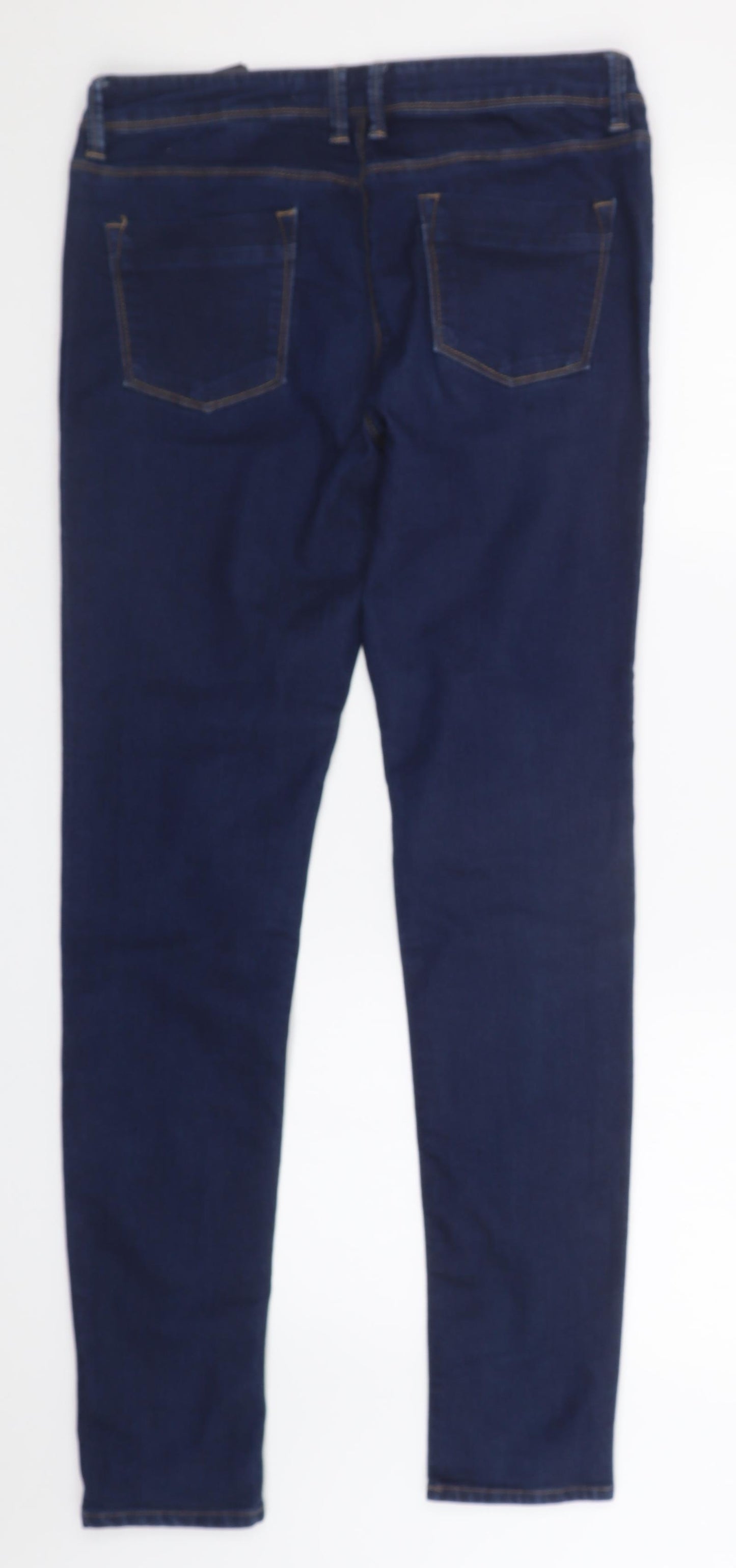 NEXT Womens Blue   Skinny Jeans Size 12 L30 in