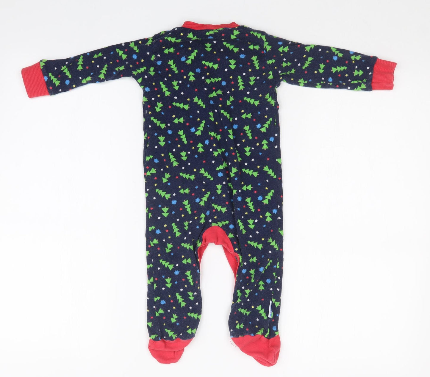 Matalan Baby Multicoloured   Babygrow One-Piece Size 12-18 Months  - Christmas