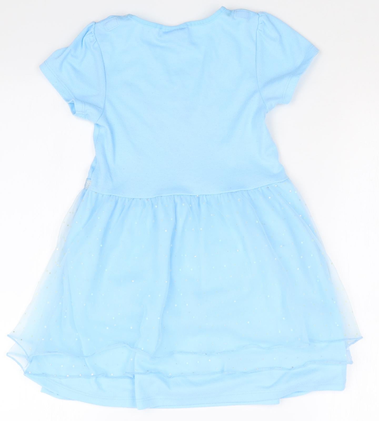 Primark Girls Blue   A-Line  Size 5-6 Years  - Disney
