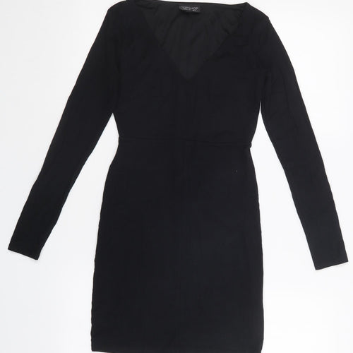 Topshop Womens Black   Bodycon  Size 8