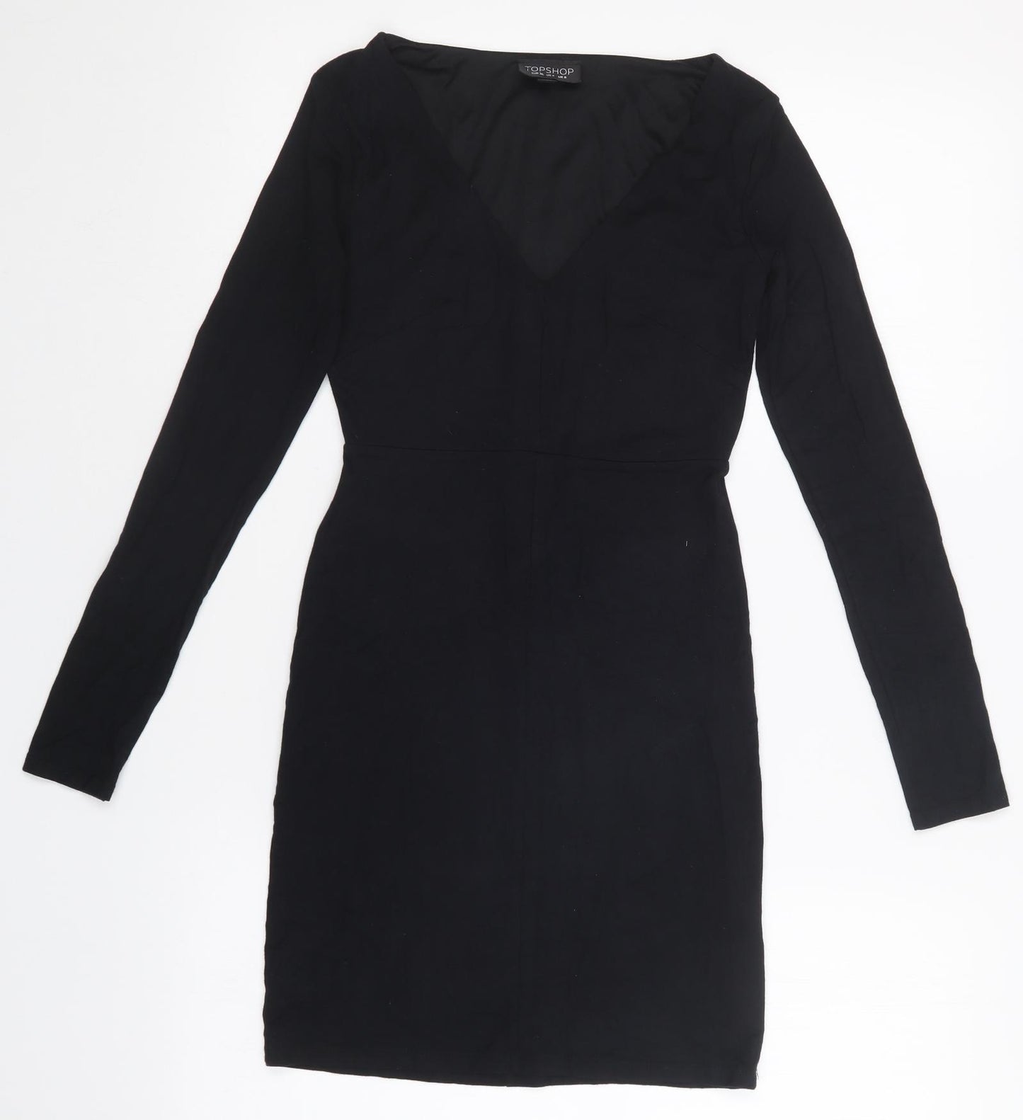 Topshop Womens Black   Bodycon  Size 8