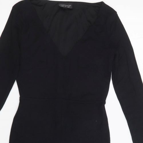 Topshop Womens Black   Bodycon  Size 8