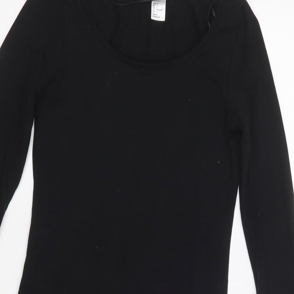 H&M Womens Black   Bodycon  Size 8