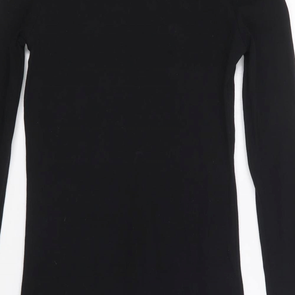 H&M Womens Black   Bodycon  Size 8