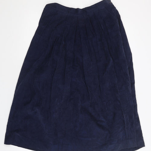 Laura Ashley Womens Blue   A-Line Skirt Size 16