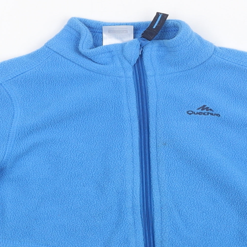 Quechua Boys Blue   Full Zip Jumper Size 5 Years