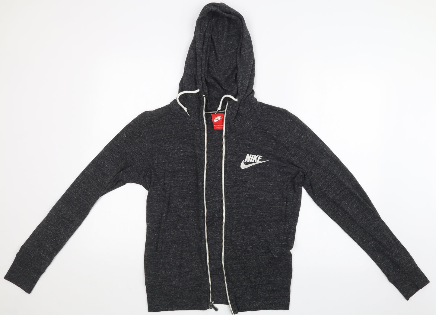 Nike Womens Grey   Full Zip Hoodie Size M