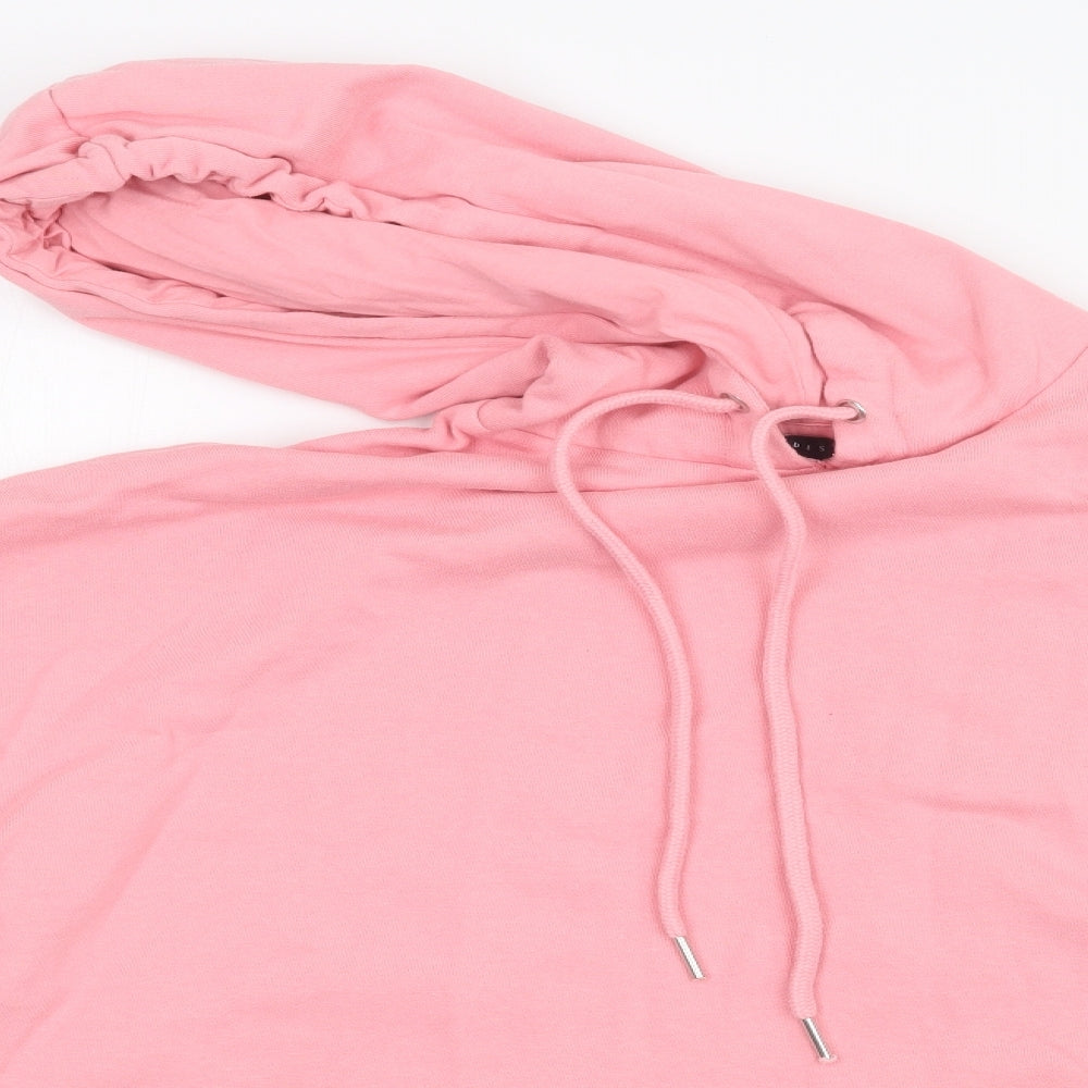ASOS Womens Pink   Pullover Hoodie Size M