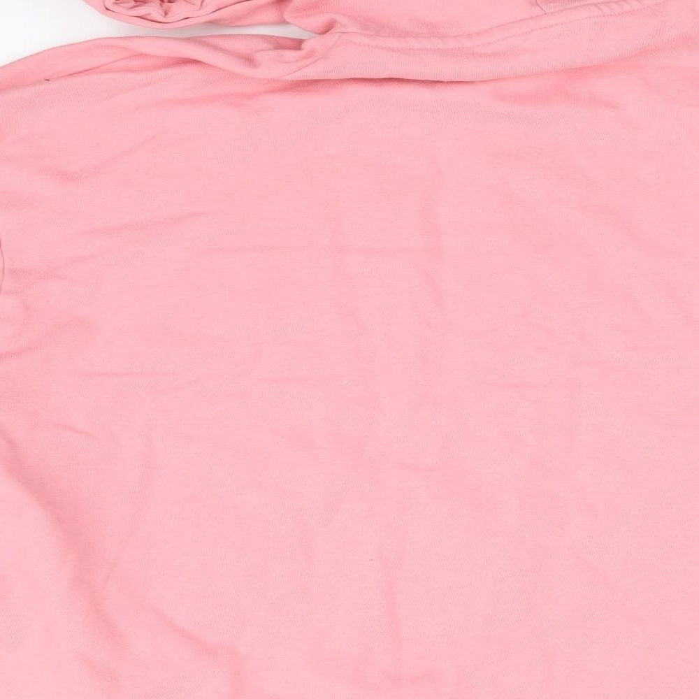 ASOS Womens Pink   Pullover Hoodie Size M