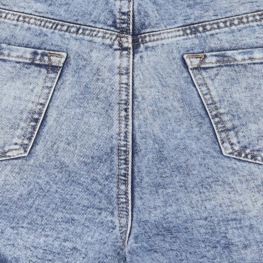 Primark Womens Blue   Boyfriend Shorts Size 14