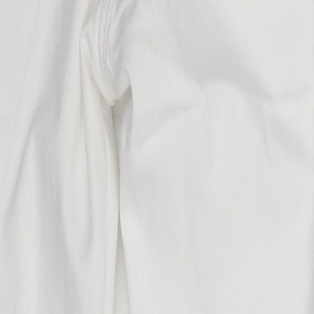 F&F Womens White   Skinny Jeans Size 12 L24 in