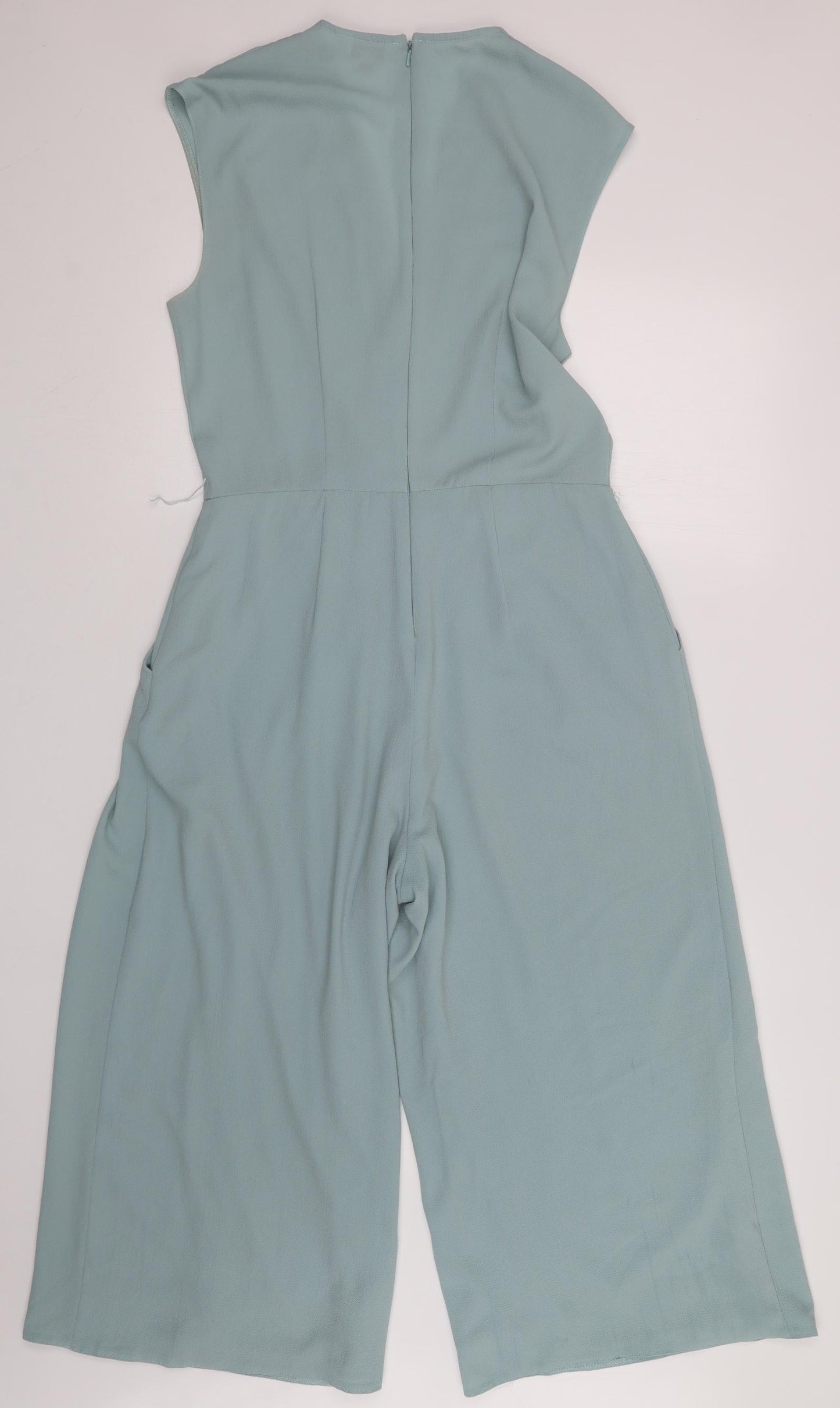 Miss Selfridge Womens Green   Jumpsuit One-Piece Size 12