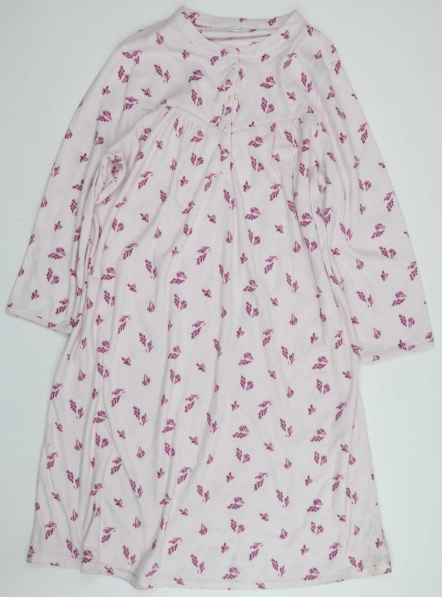 M7S Womens Pink Solid  Top Dress Size 20