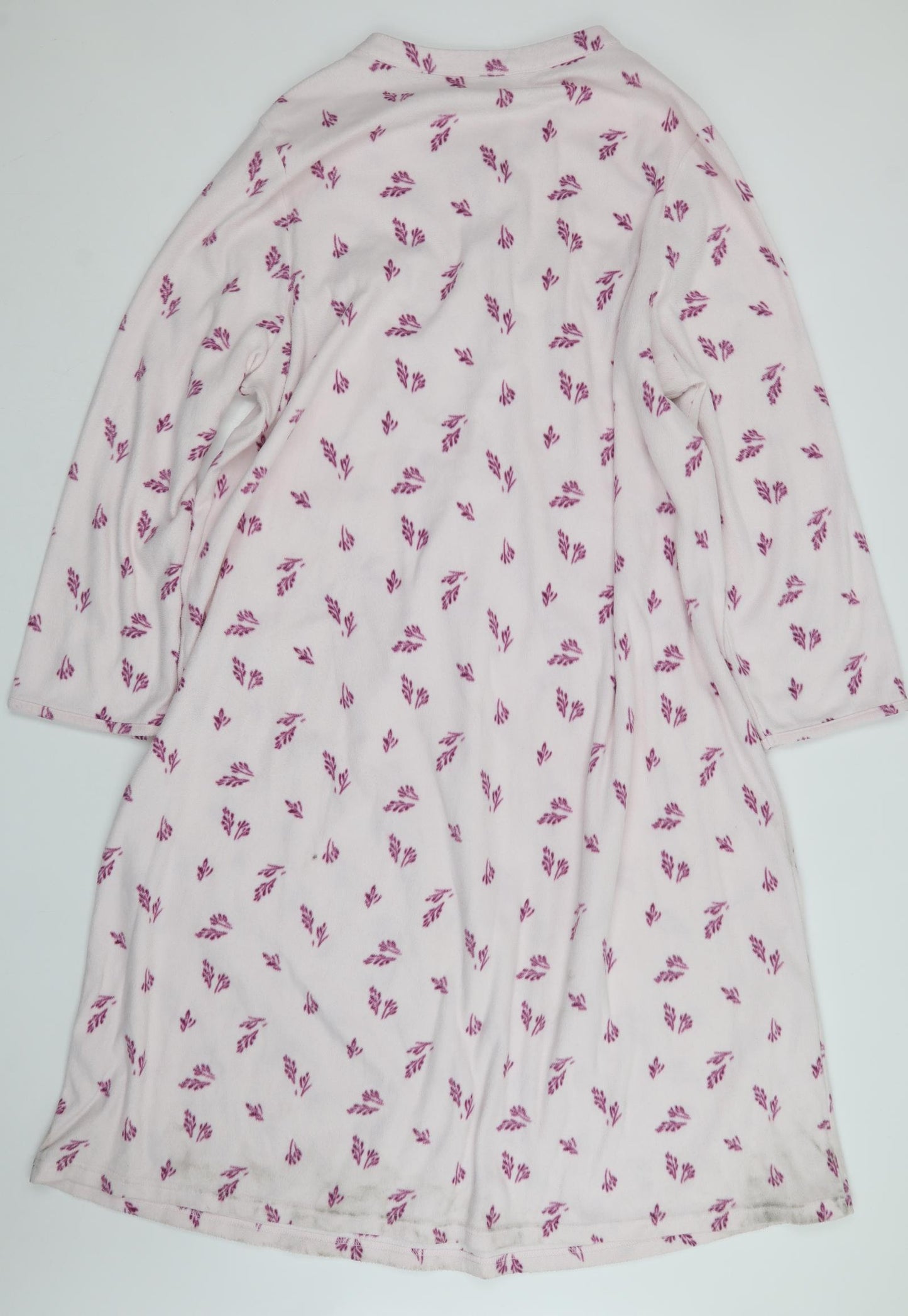 M7S Womens Pink Solid  Top Dress Size 20