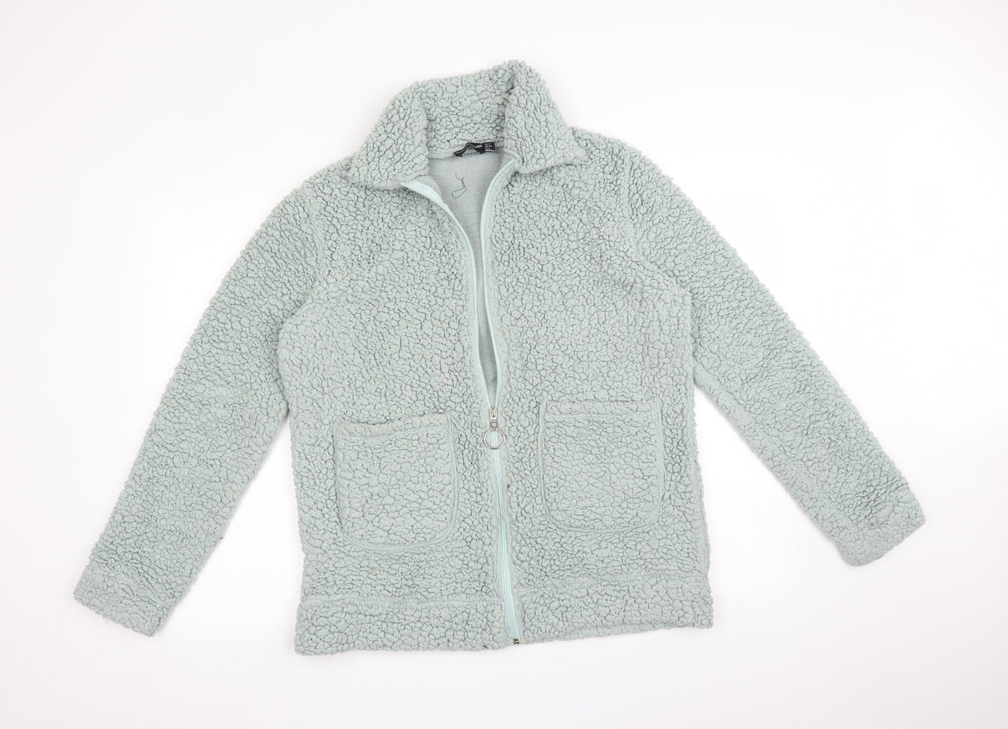 PRETTYLITTLETHING Womens Green   Jacket  Size 6