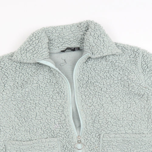 PRETTYLITTLETHING Womens Green   Jacket  Size 6