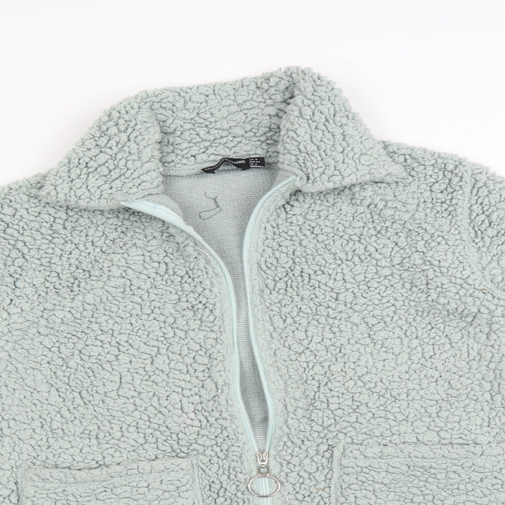 PRETTYLITTLETHING Womens Green   Jacket  Size 6