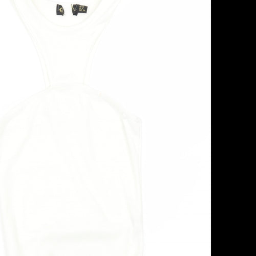 I SAW IT FIRST Womens White   Playsuit One-Piece Size 10