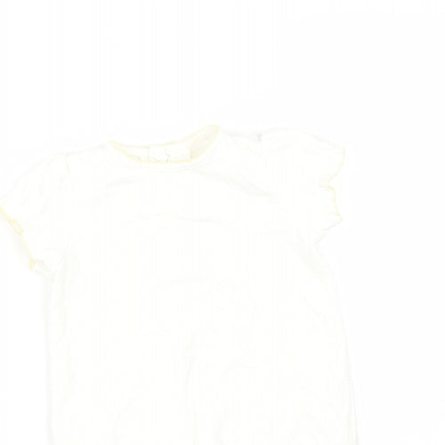 mamas & papas  White   Babygrow One-Piece Size 9-12 Months