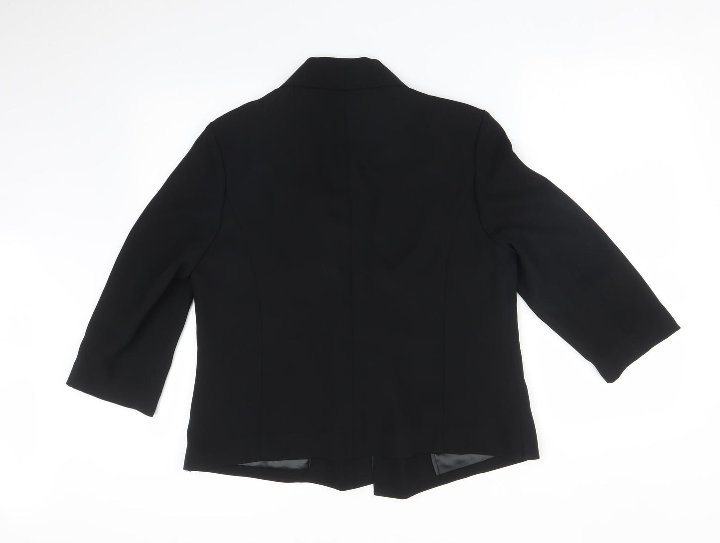 PLANET Womens Black   Jacket Blazer Size 14